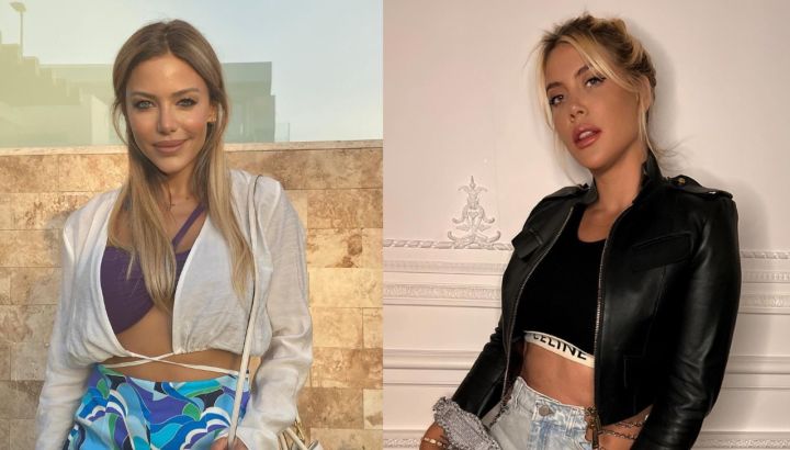 Wanda Nara y Evangelina Anderson, unidas por un vínculo no tan lejano