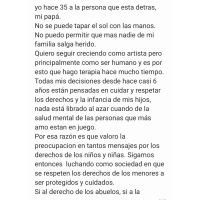 Piñón Fijo, en medio del escándalo: el fuerte descargo de su hija