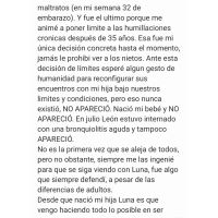 Piñón Fijo, en medio del escándalo: el fuerte descargo de su hija