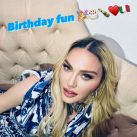 Madonna celebró cumpleaños a la italiana
