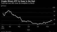 Crypto Miners ETF Is Deep in the Red | Fund has lost 50% since its inception in March