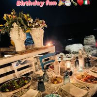 Madonna celebró cumpleaños a la italiana