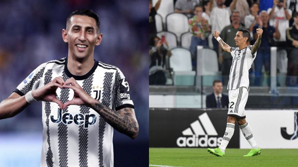 Gol, asistencia y lesión: debut agridulce para Ángel Di María en Juventus