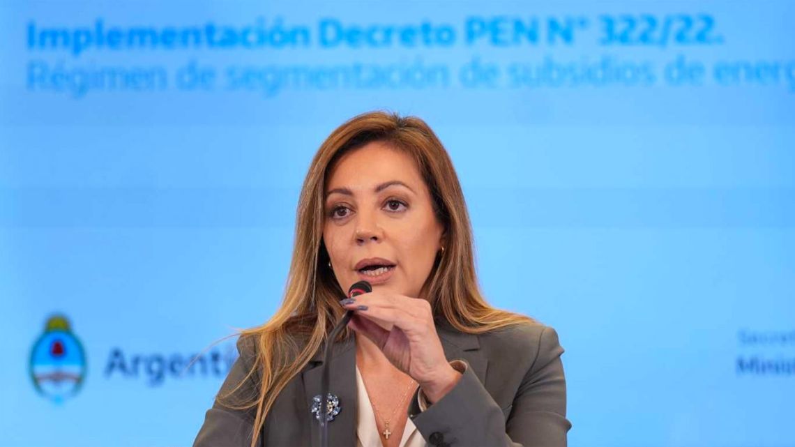 Energy Secretary Flavia Royón.