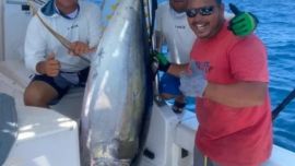 "Cuando empezamos el viaje sabía que iba a ver caer un buen pez en mis redes", afirmó Puerto Jr.