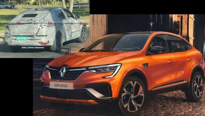 Renault prueba el Arkana en la región: ¿llega un nuevo SUV coupé?