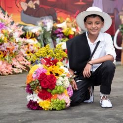 Nuevamente presencial, el 15 de agosto se realizó el desfile de silleteros en las calles de Medellín.
