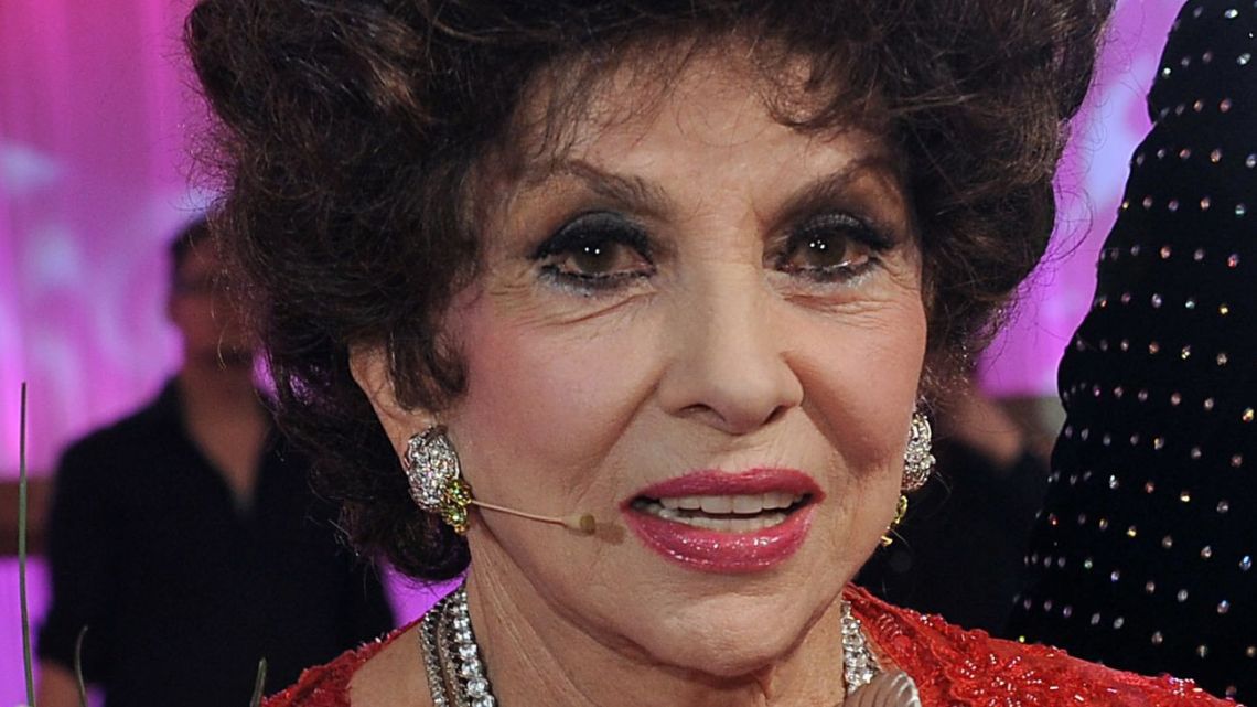 Gina Lollobrigida ed Emerson Fittipaldi, futuri senatori in Italia