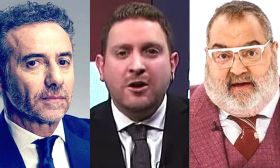 Luís Majul. Jhonatan Viale, y Jorge Lanata 20220818