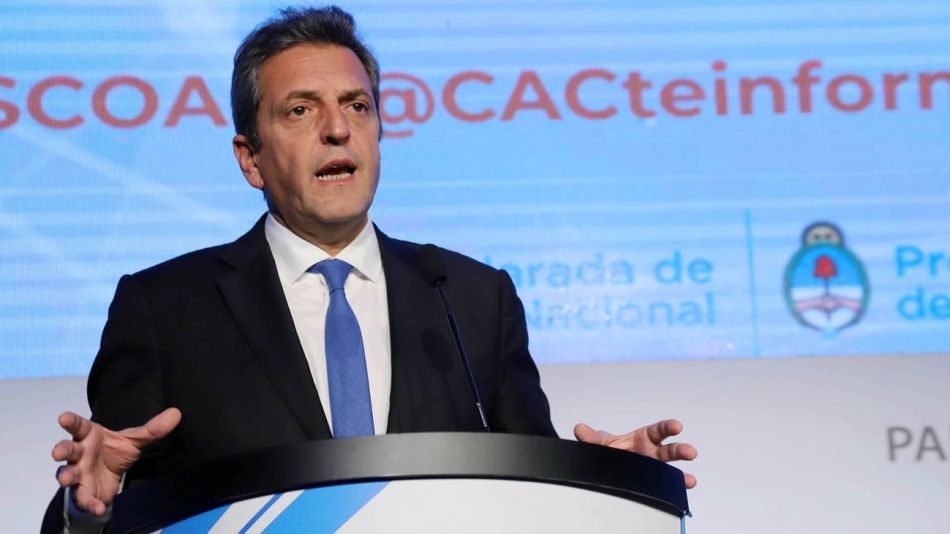 Sergio Massa, habla en el Council of Americas 20220818