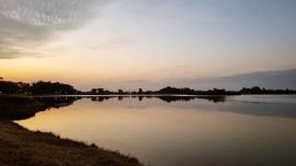 En un año, a más tardar, Castelli tendrá su propia laguna: La Rosita.