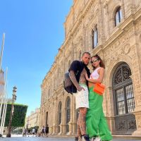 El tierno posteo de Alex Caniggia para Melody Luz en su romántico viaje