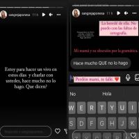 La China Suárez sorprendió al hacerle un pedido de disculpas a su mamá