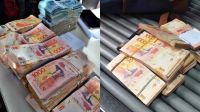 Dinero descubierto en la Aduana