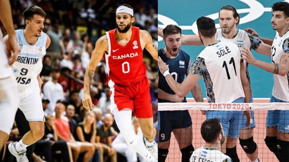 Agenda albiceleste: derrota en el básquet y debut en el Mundial de Vóley