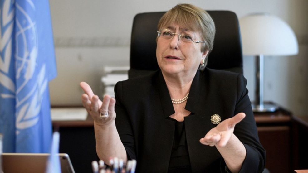 Michelle Bachelet reveló presiones de China a la ONU