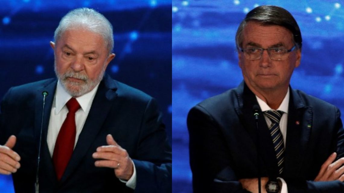 Bolsonaro y Lula se enfrentan en un picante debate de primarias en Brasil