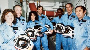 La tripulación del Challenger