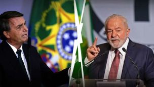 Bolsonaro y Lula se cruzaron en el primer debate