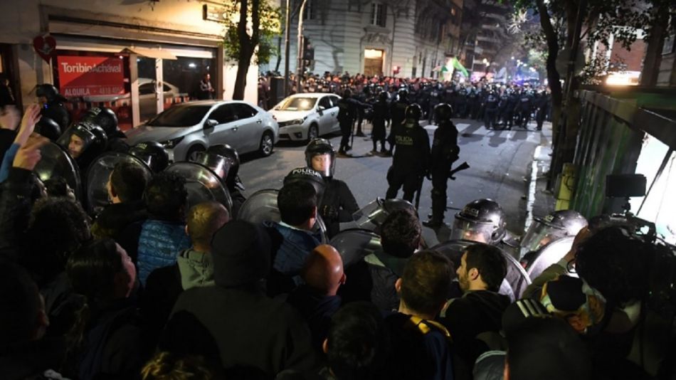 Incidentes en la casa de Cristina Kirchner