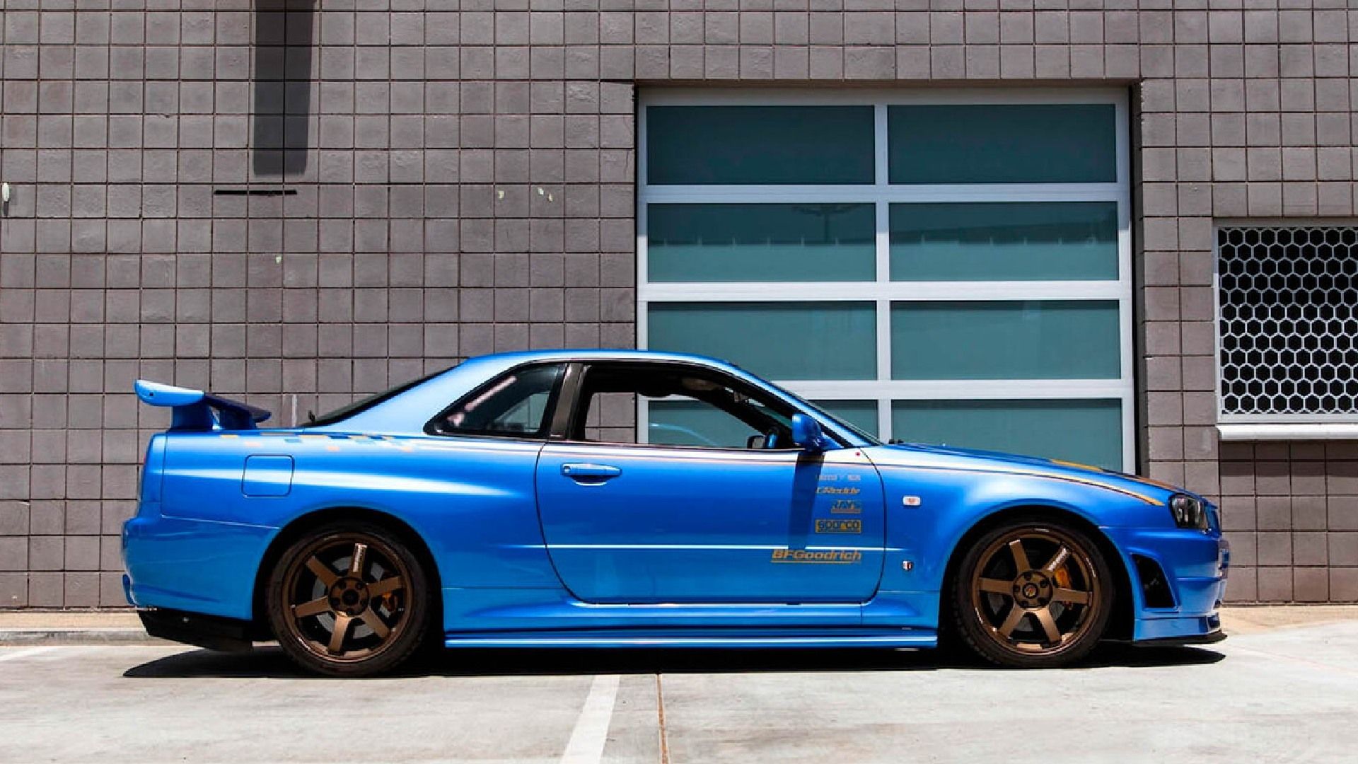 Subastaron El Nissan Skyline GT R R34 De Paul Walker Parabrisas Subastaron El Nissan Skyline GT R R34 De Paul Walker Parabrisas