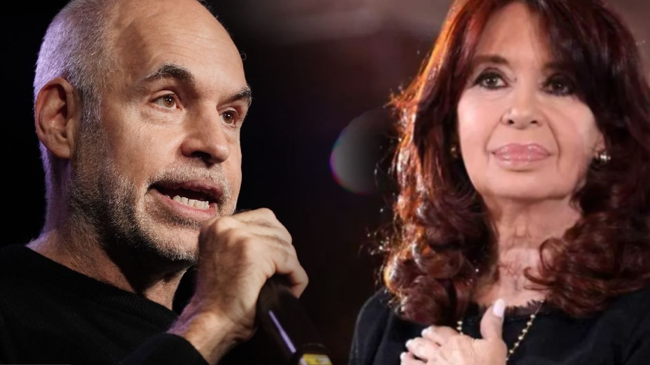 Horacio Rodríguez Larreta y Cristina Kirchner.  | Foto:CEDOC