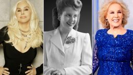 Susana, Evita y Mirtha.