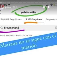 Aparecen indicios de la separación de Mariana Brey y Pablo Melillo