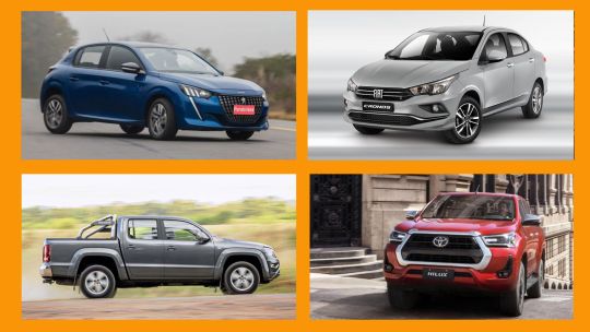 Estos son los 22 autos 0km más vendidos de la Argentina en agosto