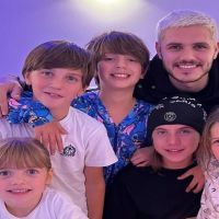 Mauro Icardi, Valentino, Constantino, Benedicto, Francesca e Isabella