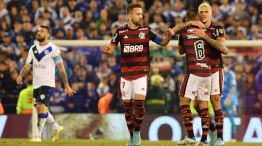 Copa Libertadores: Flamengo goleó a Vélez en Liniers