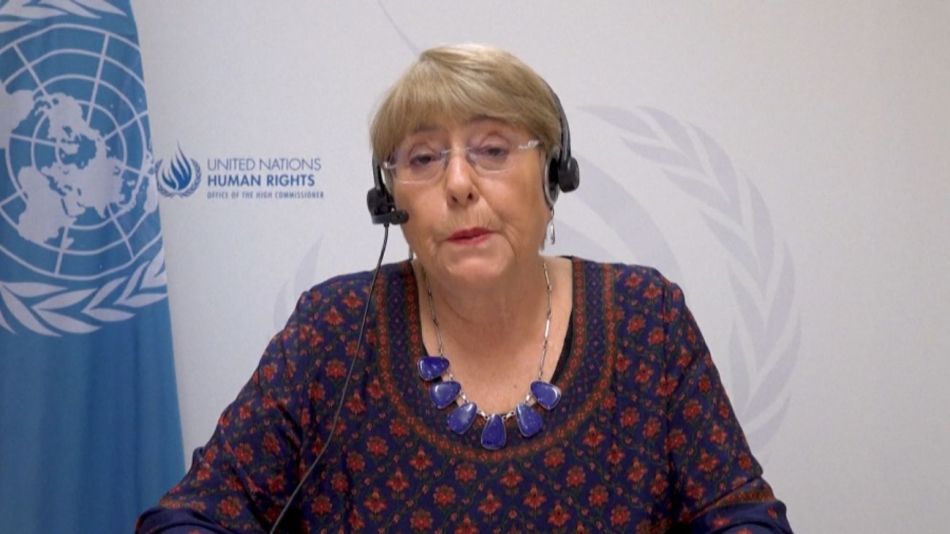 Bachelet acusa a China de violar los derechos humanos