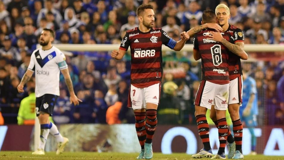 Copa Libertadores: Flamengo goleó a Vélez en Liniers