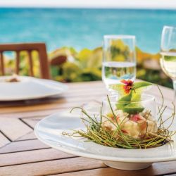 En las Bahamas también se pueden disfrutar de originales y deliciosos platos.