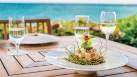 En las Bahamas también se pueden disfrutar de originales y deliciosos platos.