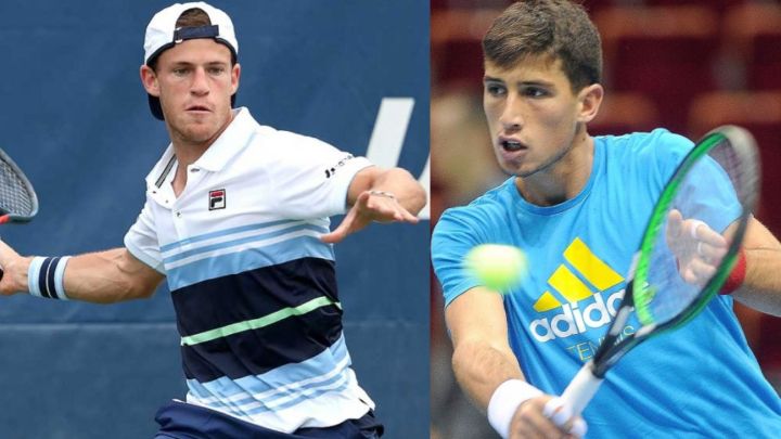 Schwartzman y Cachín, los dos argentinos que siguen en el US Open