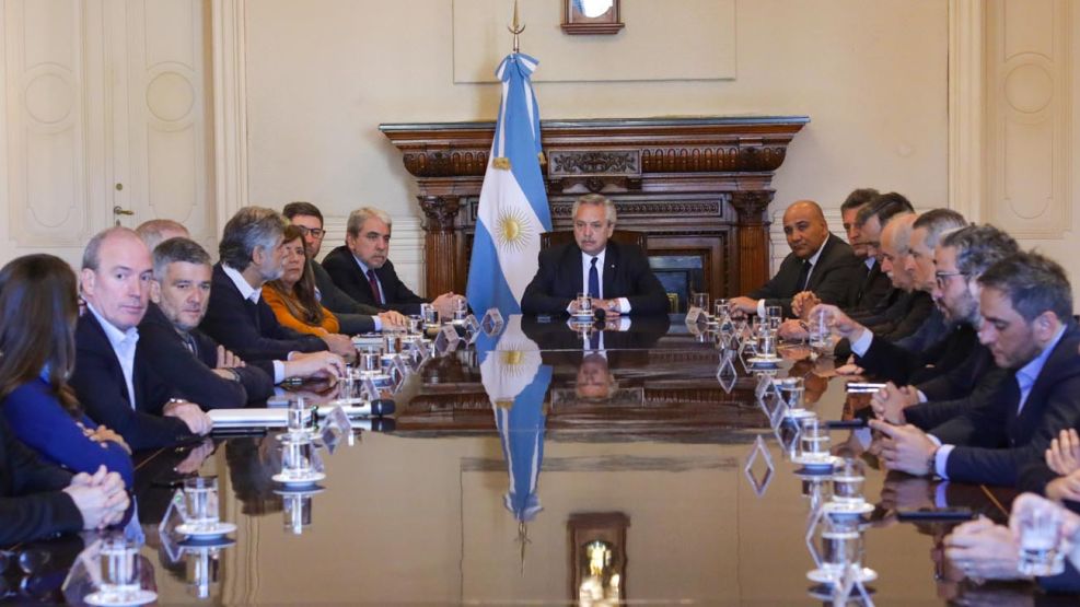 Reunión de Gabinete con el presidente Alberto Fernández 20220902