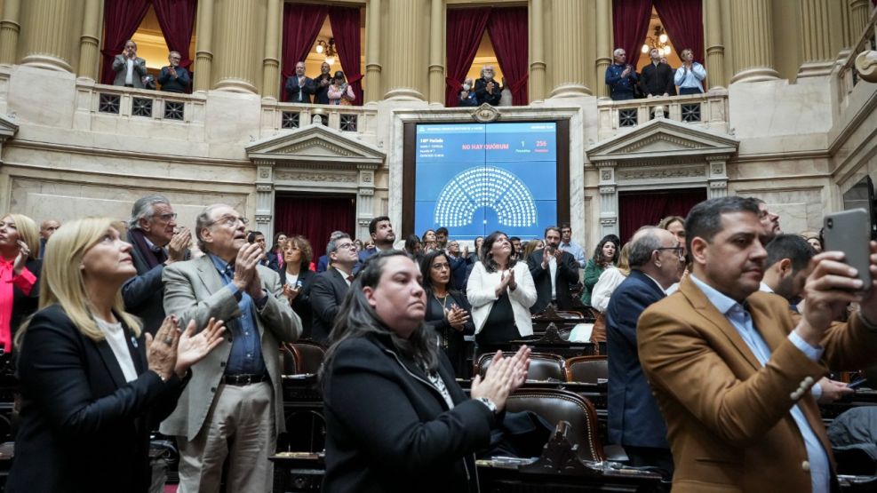 Sesión en Diputados 