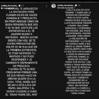 Defederico acusó a Cinthia Fernández de tener a sus hijas de rehenes y ella le respondió con todo