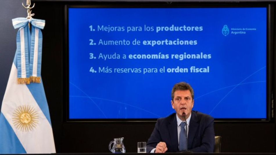Massa anunció nueva medida del dólar soja