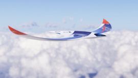 Su forma aerodinámica fue sugerida por el cuerpo de las aves rapaces