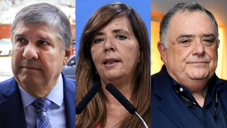 José Mayans, Gabriela Cerruti y Eduardo Valdés