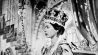 Queen Elizabeth II poses on her Coronation day