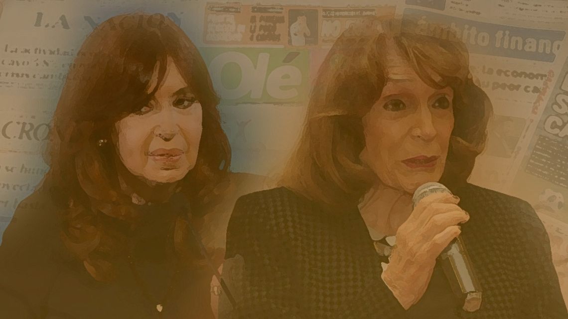 Cristina Fernández de Kirchner, Magdalena Ruiz Guiñazú.