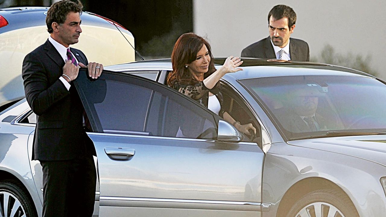 Diego Carbone, el histórico custodio de Cristina Kirchner | Foto:Cedoc.