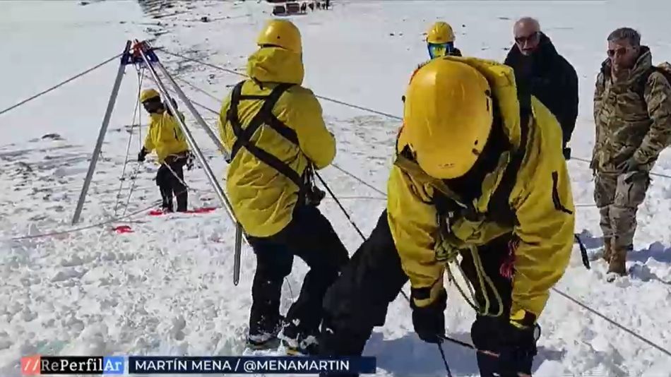 Así es el entrenamiento que se hacen en la Patagonia para visitar la Antártida