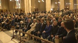 Alberto Fernández encabezó la misa "por la paz y la fraternidad" este sábado en Luján.