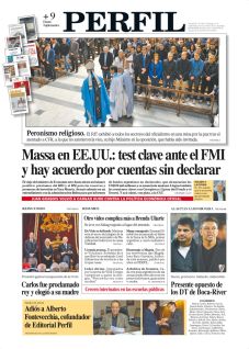 La tapa del Diario PERFIL del domingo 11 de septiembre de 2022