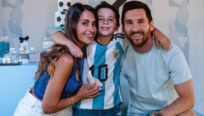 Mateo Messi generó comentarios durante su paso por el Estadio