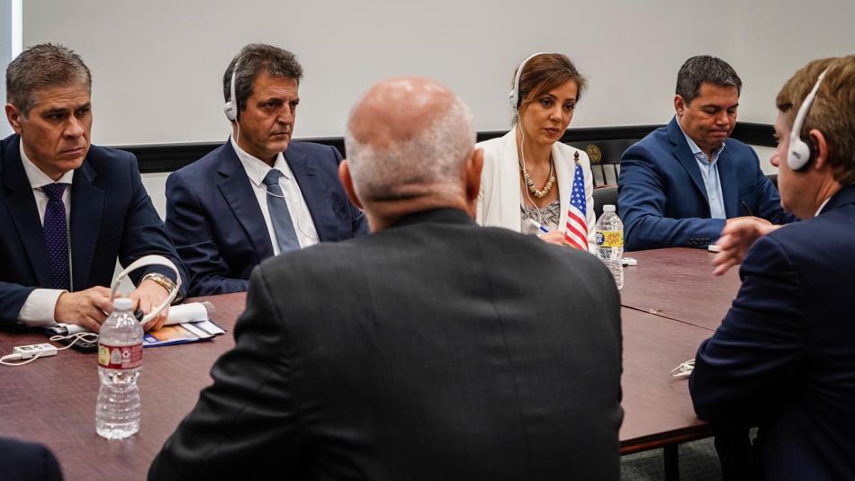 Gira de Sergio Massa por Estados Unidos.
